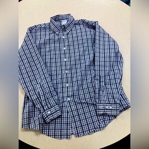 Men's  Brooks Brothers Black Checkered Shirt